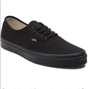 Vans Authentic Skate Shoe Black Monochrome Size 10